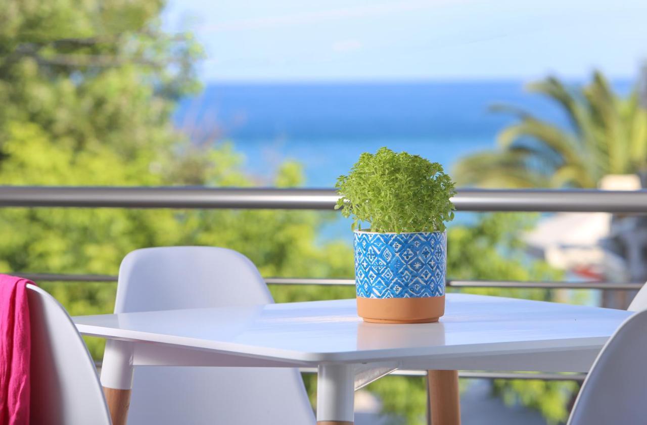 Golden Beachside Terrace Chrysi Ammoudia Luaran gambar