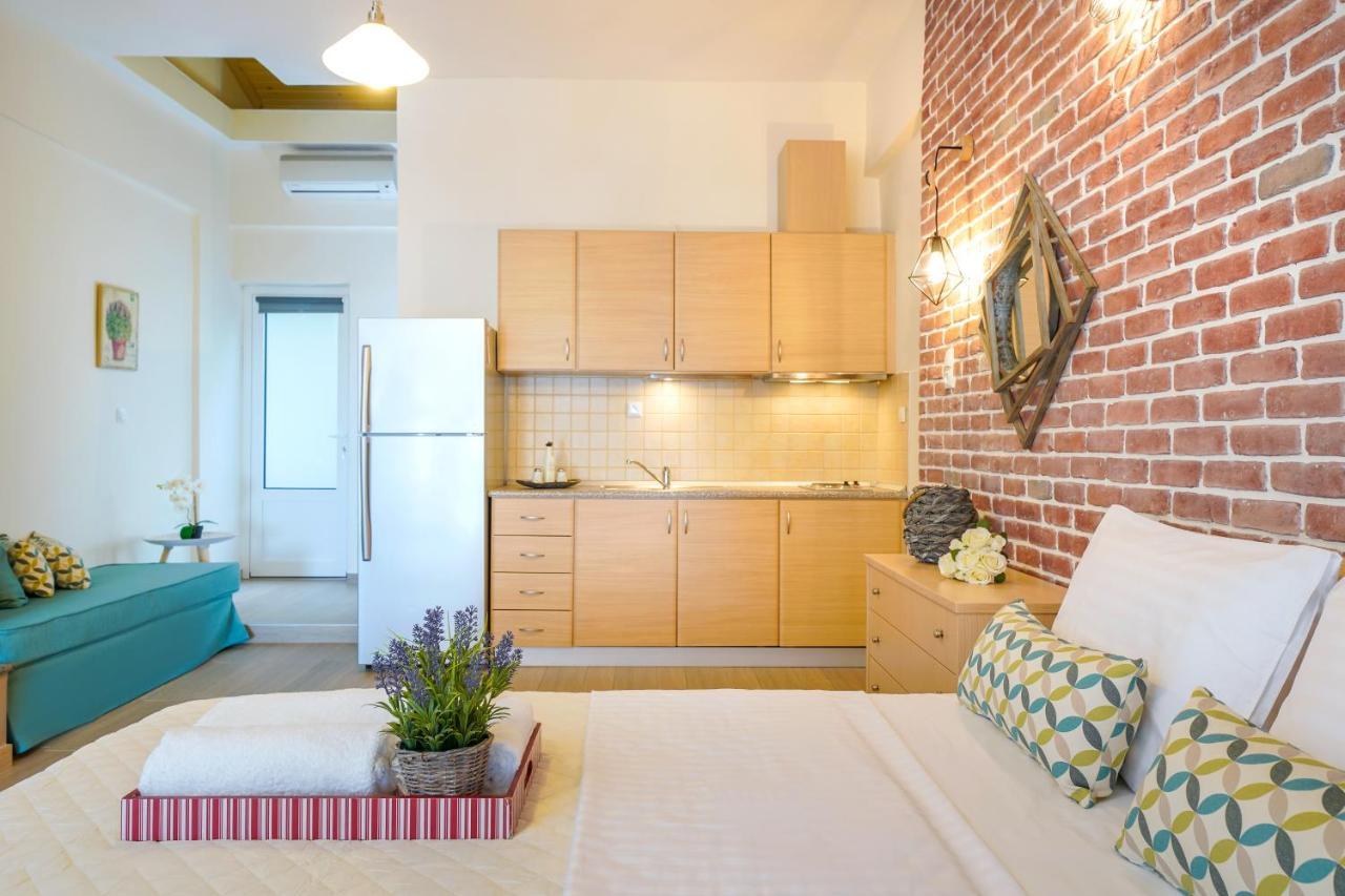 Golden Beachside Terrace Chrysi Ammoudia Luaran gambar