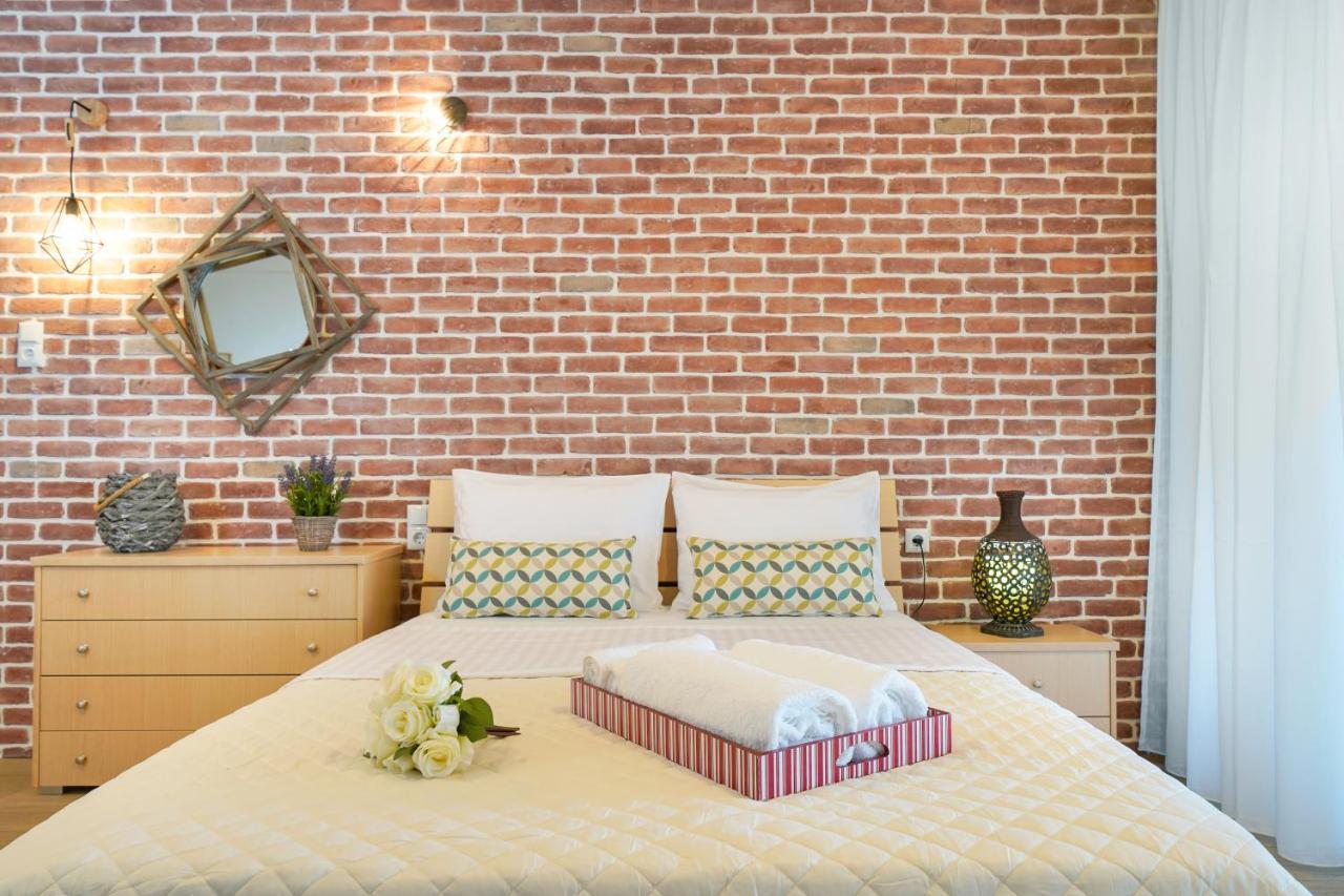 Golden Beachside Terrace Chrysi Ammoudia Luaran gambar